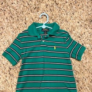 Polo by Ralph Lauren Green and blue stripped Polo